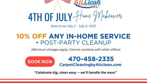Celebrate Big, Clean Easy with Our 4th of July Upholstery & Carpet Refresh!